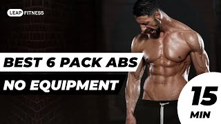 15 MIN Best 6 Pack Abs  No Equipment [upl. by Vassar]