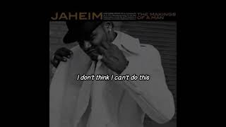 Jaheim  Hush Lyrics Video [upl. by Paley]