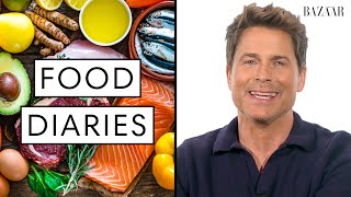 Everything Rob Lowe Eats In A Day  Food Diaries  Harpers BAZAAR [upl. by Sophia]