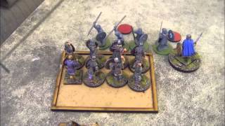 SAGA Battle Report 19  AngloDanish vs AngloSaxon [upl. by Desdamonna]