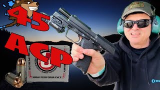 HK USP 45  Underwood 45 ACP P 200 gn Xtreme Penetrators  Velocity and Penetration Test [upl. by Bannerman972]