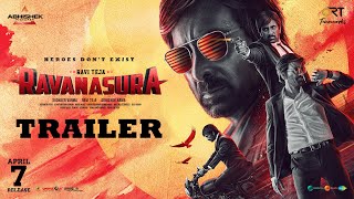 Ravanasura Movie Trailer  Mass Maharaja Ravi Teja  Sushanth  Sudheer Varma  Abhishek Nama [upl. by Moreen207]