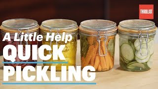 How to Make Quick Pickled Vegetables the Right Way  A Little Help Quick Pickling [upl. by Fraser]