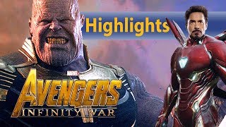 Wer stirbt und wer lebt in Avengers 3  Die besten Momente aus Infinity War [upl. by Ellesig]