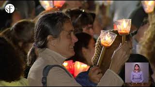 Procissão das Velas 12 de Maio 2023 Santuário de Fátima [upl. by Aliuqat]