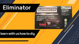 Lear with Us How To get Motomaster Eliminator Jump Starter and Power Bank ready for use [upl. by Schroeder306]