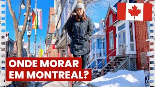 BAIRROS DE MONTREAL🇨🇦 Onde morar Conhecendo a cidade📍 VilleMarie Verdun Plateau Griffintown [upl. by Rimaj]