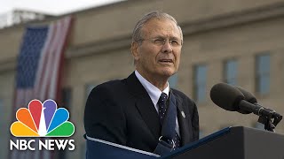 Former Defense Secretary Donald Rumsfeld Dead at Age 88 [upl. by Etireuqram477]