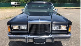 19811989 Lincoln Town Car Panther Platform amp Ride amp Drive of 1989 Town Car [upl. by Rutherford895]