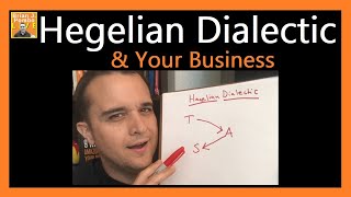 Hegelian Dialectic amp Your Business Thesis Antithesis Synthesis Model [upl. by Jordanna655]