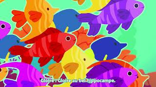 LHippocampe 🌊🐴 comptine inspirée de la poésie de Robert Desnos [upl. by Collin]