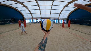 Ultimate Beach Volleyball POV GoPro Highlights [upl. by Onitsoga]