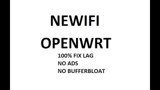 NEWIFI OPENWRT VLAN ANTILAG NO ADS CONFIG [upl. by Enneiluj438]