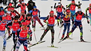 IBU World Championships Mass Start Women Holmenkollen  13032016 [upl. by Cosme]