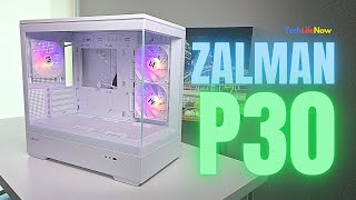 รีวิว ZALMAN P30 เคส MATX กระจกทรงตู้ปลาจัดเต็ม  TechLifeNow [upl. by Danais]