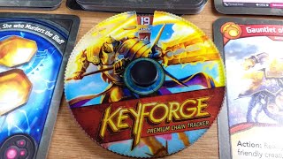 Gamegenic Keyforge Premium Chain Tracker Overview in 60ish Seconds [upl. by Copp]