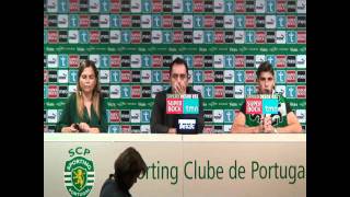 Apresentação de Emiliano Insúa no Sporting Clube de Portugal [upl. by Hilly]