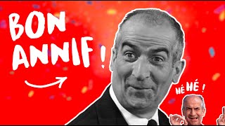 Louis de Funès  Bon anniversaire   HUMOUR RIGOLOGIE [upl. by Lagiba408]