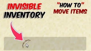 How to move ITEMS with INVISIBLE INVENTORY PICTURE MODE  Roblox Bedwars [upl. by Atinehc]