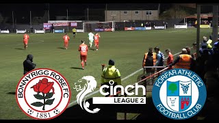 Bonnyrigg Rose vs Forfar Athletic  Manager Interview 280223 [upl. by Ellerrad]