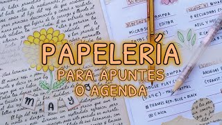 STICKERS con FRASES FLORES y más 🌜PAPELERÍA CASERA para BULLET JOURNAL APUNTES BONITOS o AGENDA [upl. by Arec]