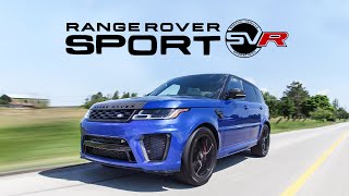 2018 Range Rover Sport SVR Review  The BEST sounding SUV [upl. by Carmine]