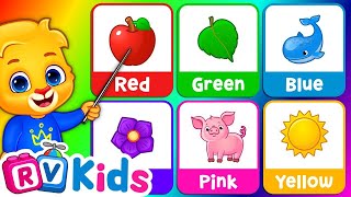 Learn Colors With Lucas and Ruby  Learning Video For Toddlers  🌈 Colour For Kids RV AppStudios [upl. by Iharas913]