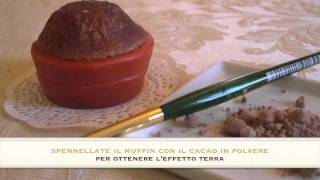 Come fare un muffin a forma di cactus [upl. by Lindsley]