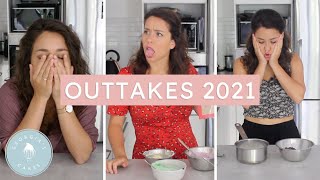 GOODBYE 2021  YouTube Outtakes  Georgias Cakes [upl. by Esila809]