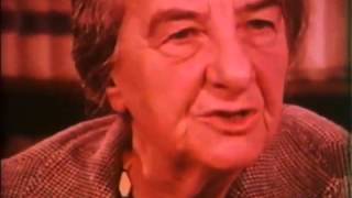 Israel Prime Minister interview Golda Meir [upl. by Eninahpets]