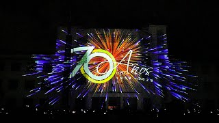 Video Mapping UPTC 70 Años  Tunja 2023 [upl. by Annahs]