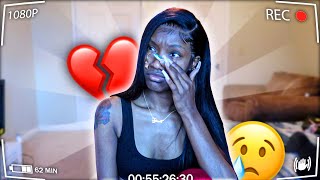 BREAK UP PRANK ON GIRLFRIEND SHE CRIED [upl. by Lonyer]