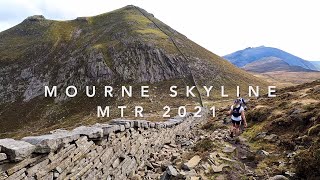 Mourne Skyline MountainTrail Race 2021  My first individual mountain race [upl. by Ciapha]