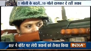 Exclusive Report BSF Lady Commando Posted on Border All Set to Respond to Enemies [upl. by Sirromed170]