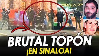 ¡¡FILTRAN VIDEO LA MAYIZA le ARREBATA la PLAZA de IMALA a LOS CHAPITOS en SINALOA [upl. by Aylad]