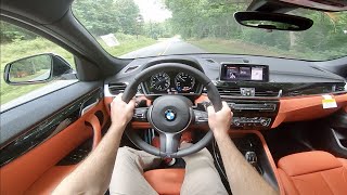 2023 BMW X2 xDrive28i POV Drive Impressions and ASMR [upl. by Hayden20]