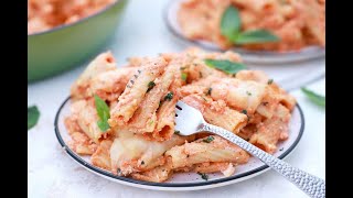 Easy Baked Ziti With Ricotta Recipe [upl. by Salokkin]