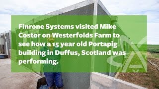 Finrone Systems visits a 15 year old Portapig building on a farm in Duffus Scotland [upl. by Ramuk]