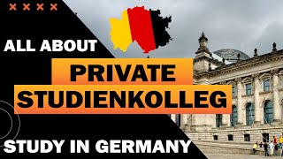 All about Private Studienkolleg  Study in Germany besteducationconsultant [upl. by Aicilav]