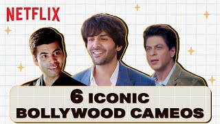 ICONIC Cameos In Bollywood  Kartik Aaryan Shah Rukh Khan Kajol amp More  Netflix India [upl. by Eniamurt]