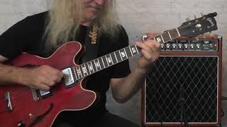 Fitchett blues guitar solo Bootlegger Dumble clone [upl. by Divadleahcim]