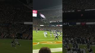 Mitch Trubisky 10 yard scramble Bears vs Seahawks MNF 2018 [upl. by Seroka205]