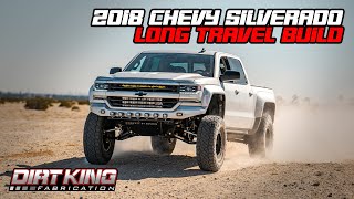 2018 Chevy Silverado Prerunner Build with Ultra 4Link [upl. by Nassah]