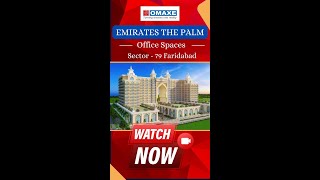 Palm Atlantis Sector 79 Office spaces  World street  Greater Faridabad [upl. by Avik]