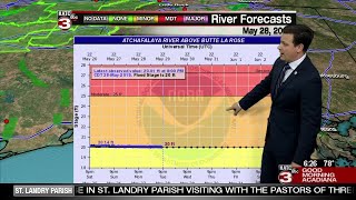 Daniel Phillips explains flooding impacts of Morganza opening [upl. by Norby621]