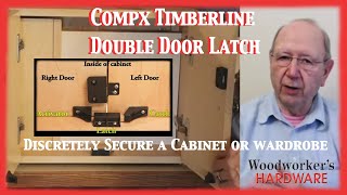 Installation and Product Guide  Compx Timberline Double Door Latch Part 1 [upl. by Tasia591]