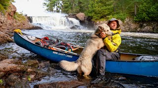 4 Days Camping and Canoeing on Wild Canadian River [upl. by Norrab]