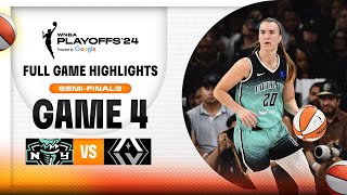 New York Liberty vs Las Vegas Aces  FULL GAME HIGHLIGHTS  October 6 2024 [upl. by Einittirb]