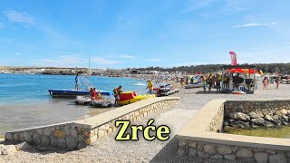 Zrce Beach Novalja Croatia  4K [upl. by Ursola452]