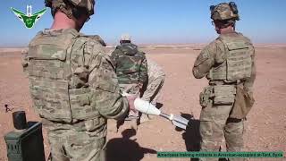 US military training terrorists at al Tanf base Syria [upl. by Sitnalta]